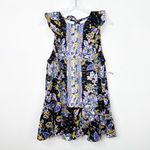 Free People NWT Summer in Tulum Floral Print Linen Blend Tunic Sz. Small Photo 2