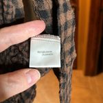 Jane and Delancey  Brown Black Gingham Checkered LS Button Up Shirt Size Small Photo 5