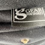 Gear for Sports  cotton reversible quilted black vest L gold zipper outdoor layer Photo 6