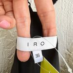 IRO  black Belli mini dress size FR 36 / US 4 Photo 6
