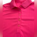 Nike Golf Women's Size M Medium Shirt Pink Short Sleeve Dri Fit Tour Performance Photo 4