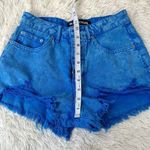 NEW Blue Revival Wild & Free High Waist Denim Shorts in Blueberry Sz 25 Photo 7