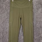 FIGS High-Waisted Leggings Performance Limited Edition Dark Green Womens Medium Photo 2
