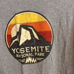 Fruit of the Loom Yosemite National Park Tee Shirt Large L gray short sleeve vintage Photo 1