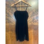 Forever 21  Velvet Mini Slip Dress FAIRY GOTH GRUNGE Black Medium M Lace SEXY Photo 1
