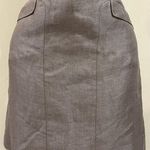 Nic & Toe Metallic Taupe Color.Lined. Zipper Closure In The Back. Sz 14. Silver Photo 0
