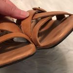 Hush Puppies  Leather Sandals Strappy open toe w/ heel | Size 9.5M Boho Photo 3