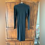 Black Cashmere Inverted Knot Midi Dress XS Photo 8