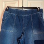 LOGO By Lori Goldstein  Blue Straight-Leg Jeans Photo 2