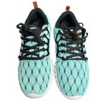 Aleader Lite Sports Sneakers Women's Sz 8.5 Blue Geometric Athletic Shoes Runner Photo 2