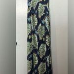 Patagonia Pataloha Blue and Black Sleeveless Maxi Sundress Photo 0