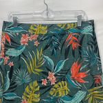 Rip skirt Paia Hawaii Green Tropical Print Wrap Skirt Size Medium Photo 1
