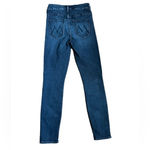 MOTHER The High Waisted Looker Jeans Black Hawk Size 24 Photo 3