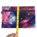 Ipsy Pink and Blue Galaxy Print Zippered Makeup Pouch Photo 8