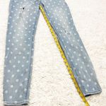 EXPRESS Stella Low Rise Skinny Ankle Legging Jean polka dot distressed s… Photo 2