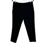 Lululemon Jet Crop Slim Black Athletic Jogger Pants Sz Large Photo 4