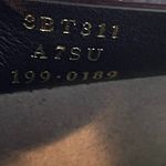 Fendi Chain Bug Crossbody Bag in Red Pebbled Calfskin Leather - Preowned Photo 5