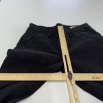 Anthropologie Reiko Pants Women 25 Black Sandy 2 Basic Stretch Slim Straight Leg Photo 7