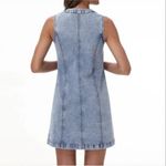 Frye  Light Blue Denim button down dress plus xxl v neck Photo 2