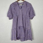 Tuckernuck Hyacinth House Pink Purple Gingham Sutton Mini Dress Size XS Photo 1