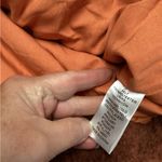 Kori  1/4 zip Sherpa pullover. Size Large. Rust Photo 9