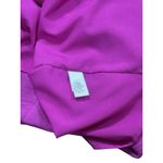 Banana Republic NWOT Womens Dress Size 4P Sleeveless Magenta Halter Tie Back Flo Photo 6