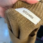 Storets  V-Neck Neutral Zipper Sleeve Sweater Photo 2