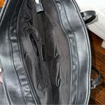 Nine West Taupe Purple Snake Print Shoulder Tote Bag Photo 9