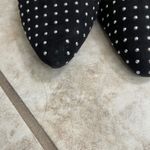 Madden Girl Tania Girl Black Silver Studded Pointed Toe Mules Slides Womens 7.5m Photo 4