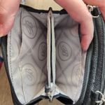 Brighton  Black Leather Mini Chain Strap Crossbody Evening Purse Silver‎ Buckle Photo 12