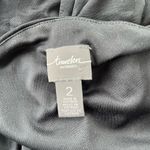 Chico's TRAVELERS by  Tunic Dress Sz 12 Black Circle Geometric Stretch Jacquard Photo 9