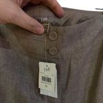 NEW J. Jill mushroom T wool blend pants size 14 wide leg Tan Photo 3