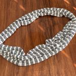 Charming Charlie NEW Black and White Striped Infiniti Scarf Ultra Soft Fashion Photo 4