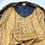 A Byer Y2K Women Giraffe Print Coat Jacket Small Mob Wife Indie Sleaze Glam Edgy Photo 9