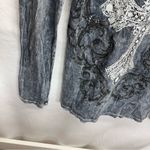 Vocal  Black‎ Graphic Fitted Blouse Photo 4