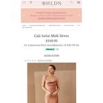 BHLDN - Cali Satin Midi Dress Photo 4