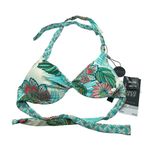 Coco reef  Reversible Verso Bikini Swim Top Adjustable Neck Tie Bra Sized 36/38C Photo 3