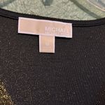 Michael Kors Surplice Neck Tie Waist Top glittery blouse Photo 3