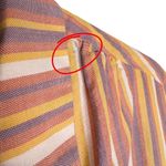 Madewell  Oversized Button Up Rainbow Sierra Stripe Central Shirt Size Medium Photo 5