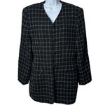 Dana Buchman  Tweed Wool Blend Suit Jacket Blazer Career Capsule Elegant 10 Photo 1