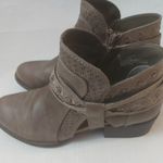 Sugar Thunderome Brown Ankle Boots Shooties 7 Western Casual Costal Cowgirl Boho Photo 0