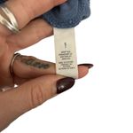 Aerie  Hoodie Womens Small Cropped Pullover Ribbed Blue Sweatshirt Photo 3