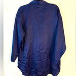 Victoria's Secret Vintage 90’s Victoria’s Secret silky navy sleep shirt size/M Photo 3