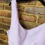 J.Crew New  Lilac Lavender Textured One Shoulder One-Piece Swim Bathing Suit 24 Photo 2