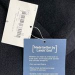 Lands' End Womens S Thermacheck 300 Fleece Jacket Black Full Zip Fall Gorpcore Photo 9