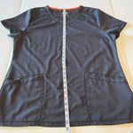Dickies  Dynamix grey Scrub‎ Top short sleeve size XL women's Photo 6