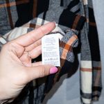 Madewell  Black Flannel Bromley Shirt Size Small Photo 8