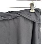 Gucci Black Pencil Skirt Twist Waist Size 38 IT 2/4 US Made in Italy Minimalist Photo 2