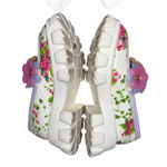 Betsey Johnson Vinie Lug Platform Shoes Women's US Size 8 Multi Floral Loafer Photo 8