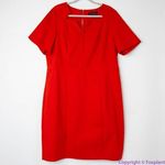 Eloquii NEW Sheath Dress with Cut Out star Neckline exposed zipper, size 18 Photo 1